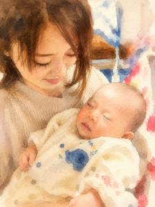何歳で出産しましたか？第一子誕生時の年齢