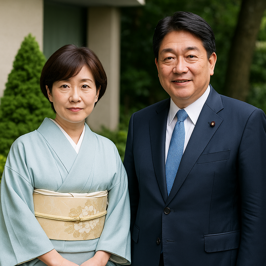 林芳正の妻の学歴と家系を徹底解説｜名門出身の妻が支える政治一家