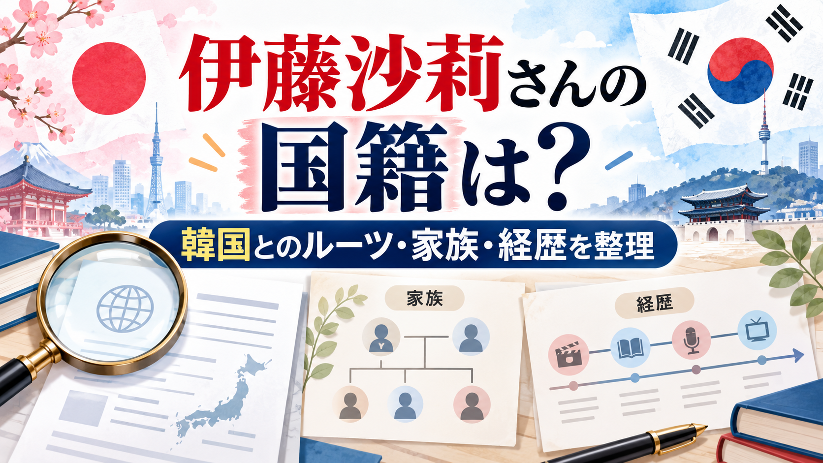 伊藤沙莉さんの国籍は？韓国とのルーツや家族・経歴を詳しく整理